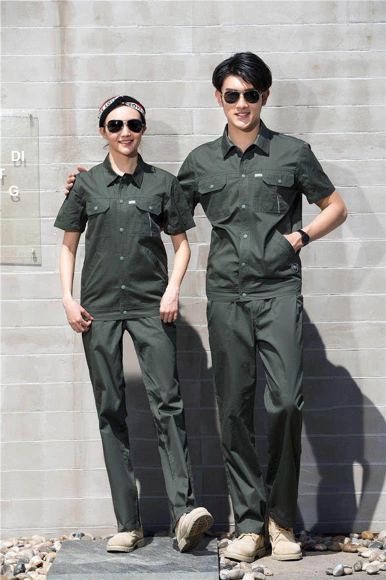 時尚工作服定制-夏季工作服