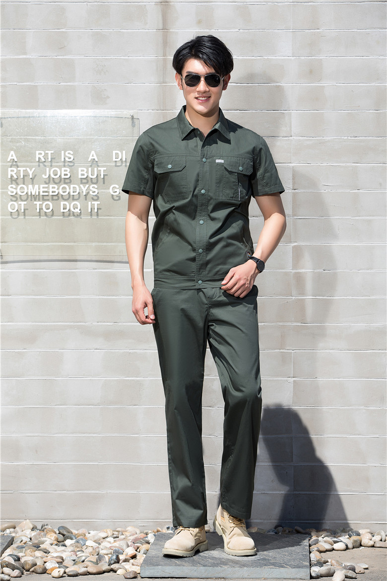 時尚工作服定制-夏季工作服