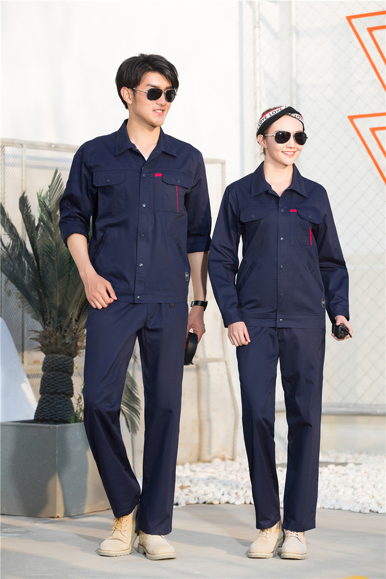 春秋工作服定制-新款工作服