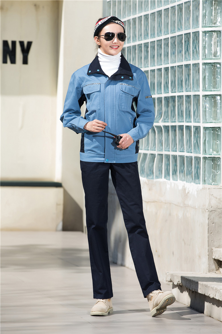 長(zhǎng)袖工作服定做