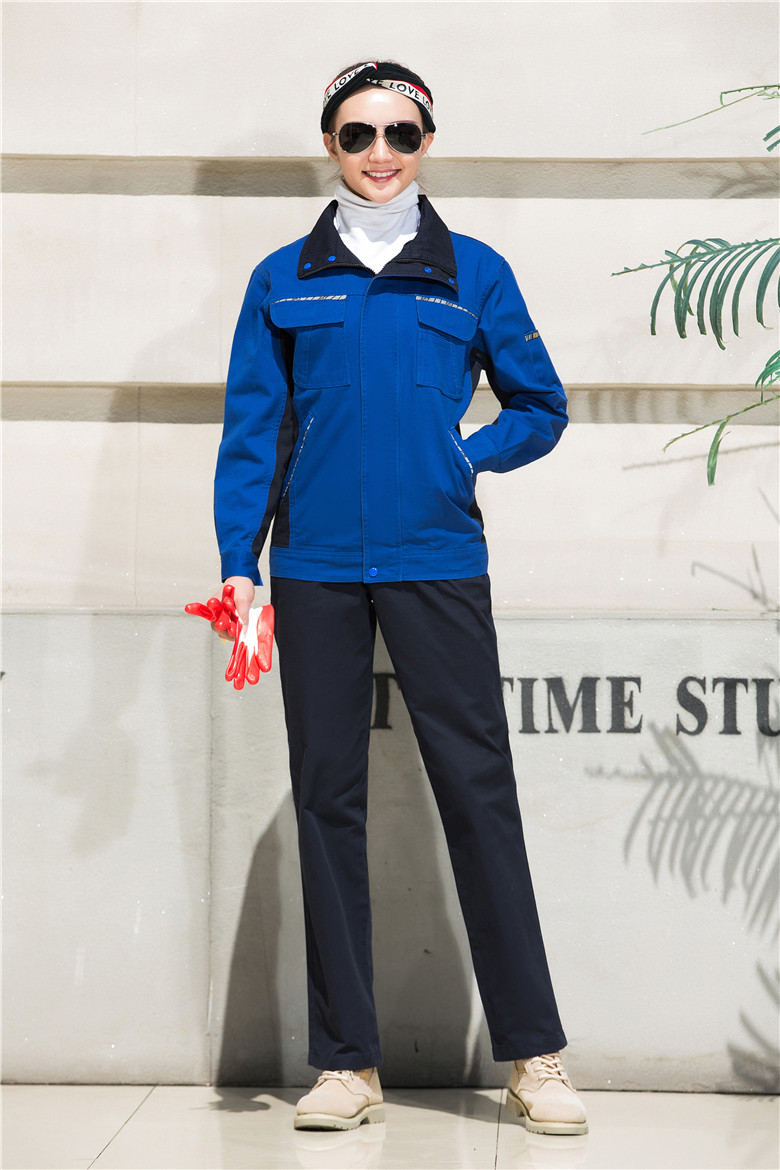 春秋長(zhǎng)袖工作服定做