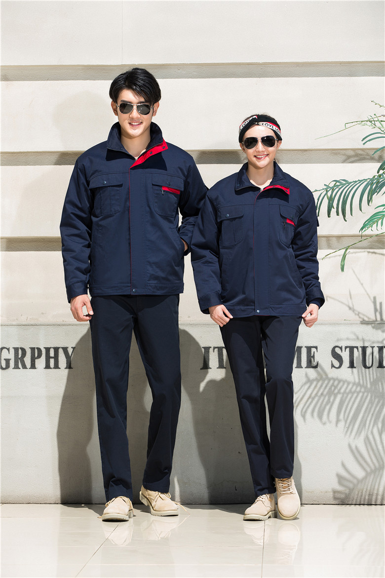 時尚保暖冬季工作服定做