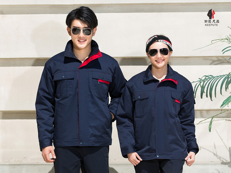 時(shí)尚保暖冬季工作服定做